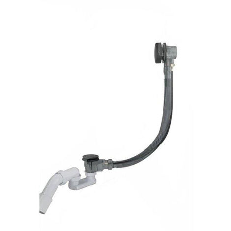 FugaFlow Eccelente Sobrado Remplissage/vidage baignoire réglage tournant Noir mat