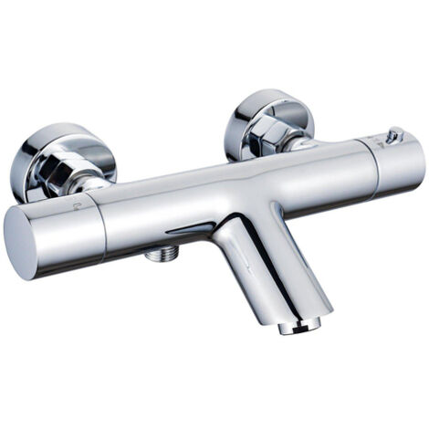 FugaFlow Eccelente Sobrado Robinet baignoire thermostatique Chrome