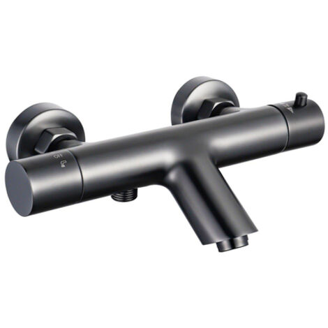 FugaFlow Eccelente Sobrado Robinet de baignoire thermostatique Gunmetal