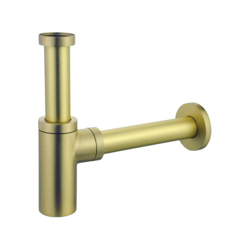 Eccelente Sobrado Siphon lavabo Laiton brossé - Fugaflow