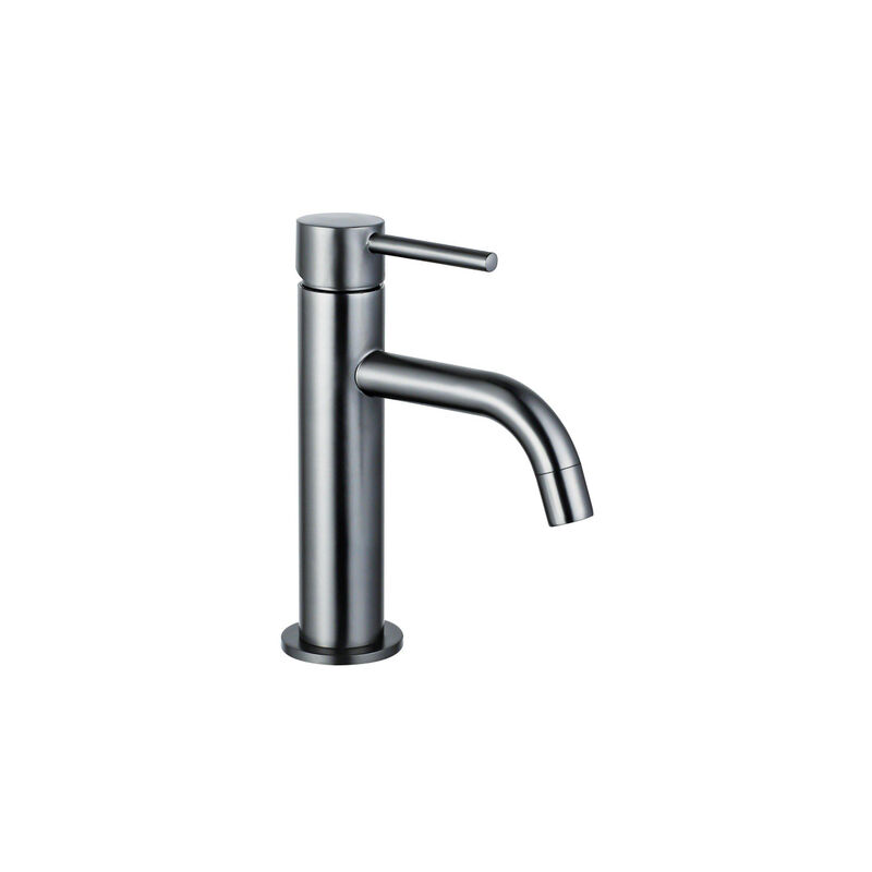 FugaFlow Eccelente Sobrado Slim Slim Mitigeur lavabo monotrou Gun metal
