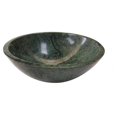 FugaFlow Efficiente Arredo Indian Green Vasque à poser 43x43x13.5cm Marbre Vert
