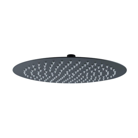 FugaFlow Efficiente Sobrado Pomme de douche 30cm Noir mat