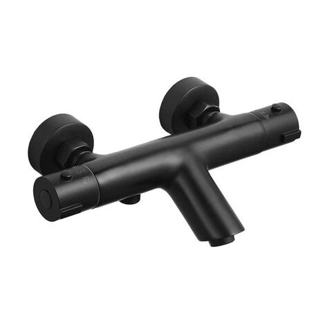 FugaFlow Mitigeur baignoire/douche thermostatique noir