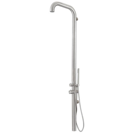 Fugaflow panneau de douche acier inoxydable 316 douchette murale acier inoxydable brossé