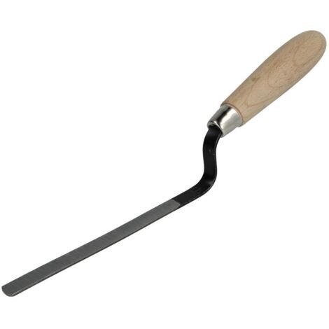 Fugenkelle HAROMAC Form D lang 10mm Stahl, gehärtet blaues Heft