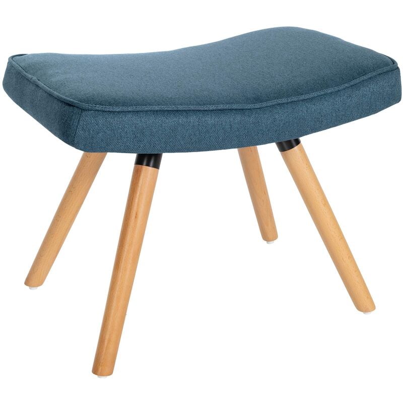 CLP - Fußhocker Garding Stoff