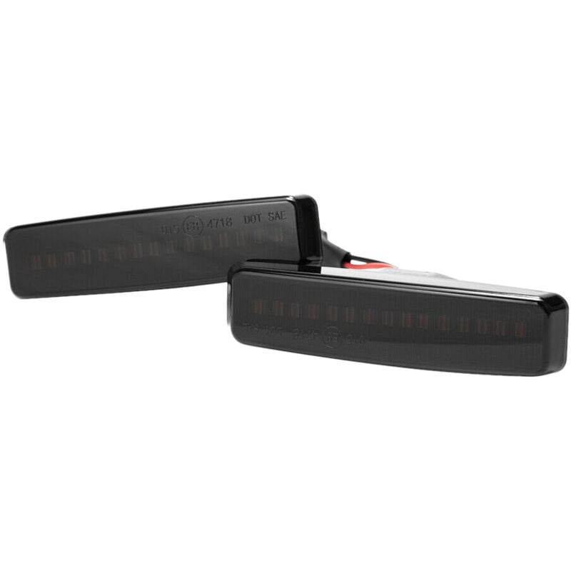 Image of Tlily - führte Seite Marker Licht Dynamische Geraucht Blinker Für-BMW E39 5ER 1995-2003