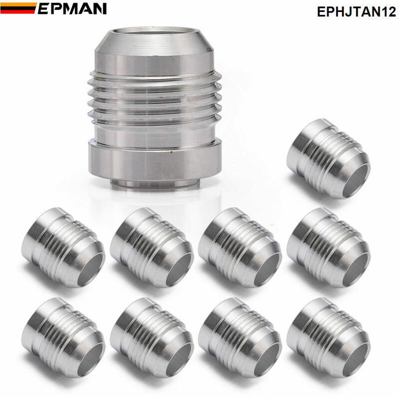10PCS 12AN Weld On Bung Aluminum Male Flare Weldable Fuel Oil Fitting AN12 Hose Adapter Connector For Radiators EPHJTAN12 – Fuienko | 04537371597762 10PCS 12AN Weld On Bung Aluminum Male Flare Weldable Fuel Oil Fitting AN12 Hose Adapter Connector For Radiators EPHJTAN12 – Fuienko | 04537371597762