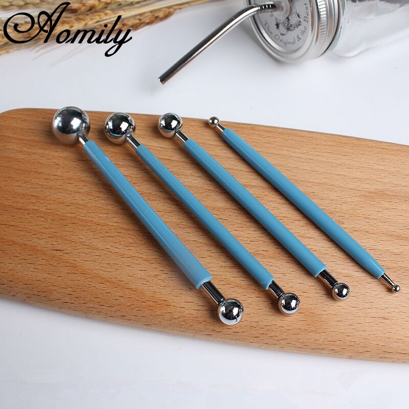4 pz/set di Plastica in Acciaio Inox del Fondente