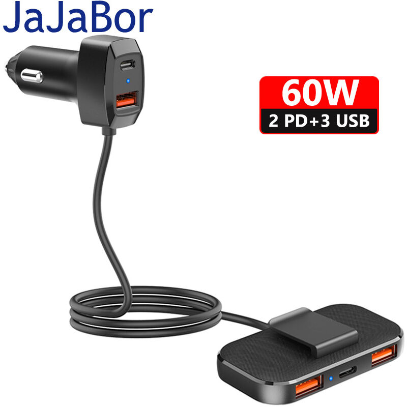 Fuienko 5 porte USB caricabatteria da auto