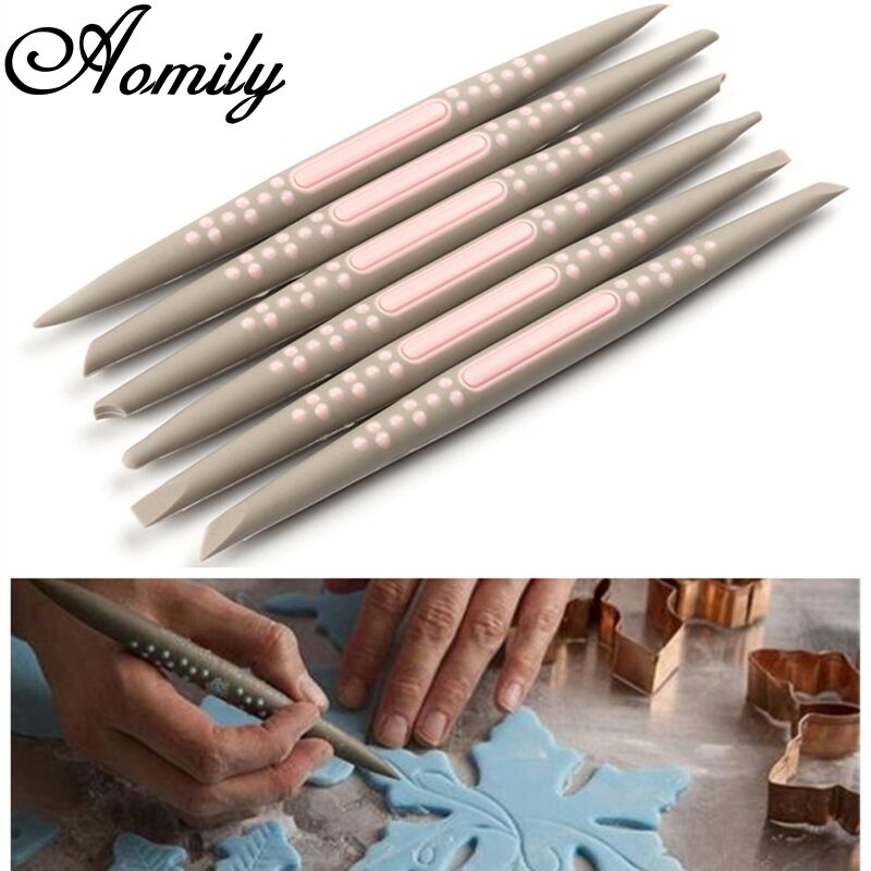 6 pz/set di Plastica del Silicone del Fondente del...