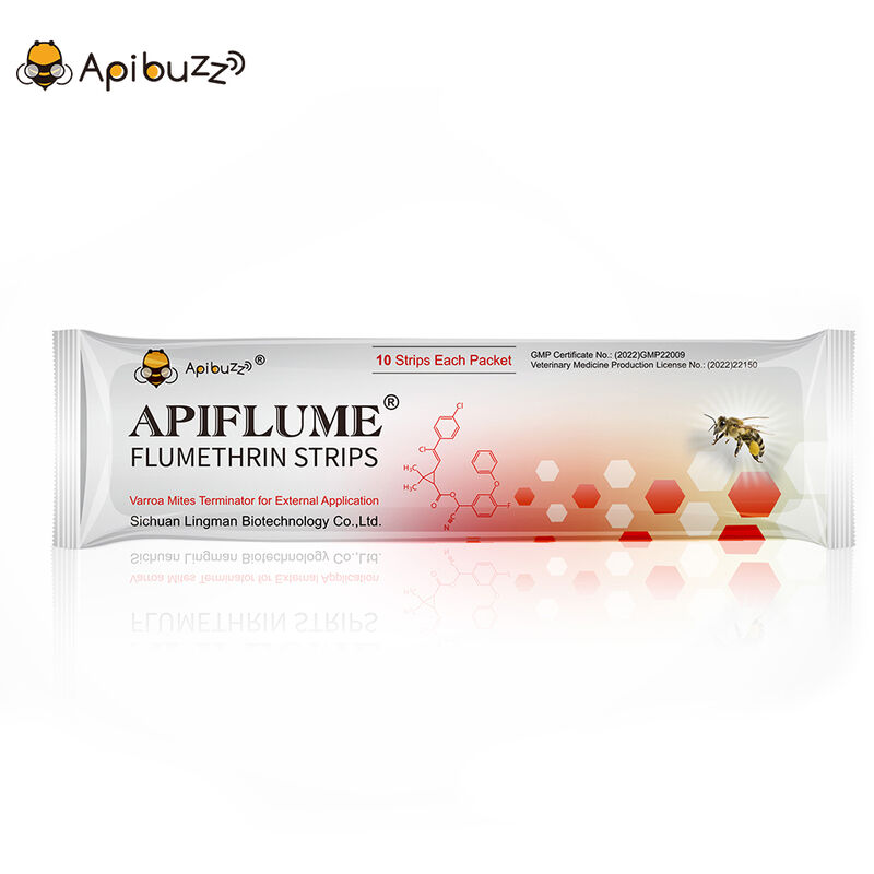 Apiflume Flumethrin 10-Streifen zur Behandlung der Varroa-Milbe Bienenmilbenstreifen Bienenstock Imkerei Werkzeug Honigbienendroge & Ausrüstung,10