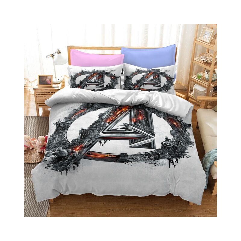 Fuienko Avengers copripiumino Cartoon Bedding Set
