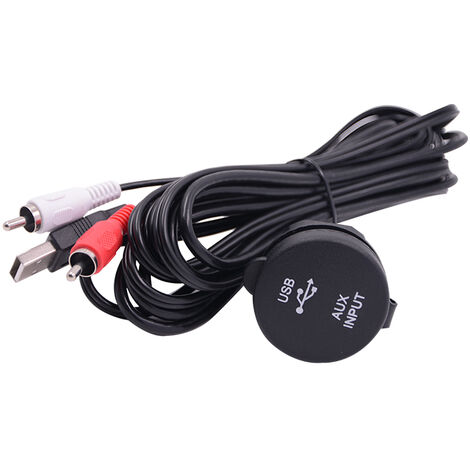 Fuienko-Cable de Audio estéreo para barco y coche, dispositivo Universal de 3,5mm, RCA, AUX, interfaz USB, Puerto ATV, UTV,China