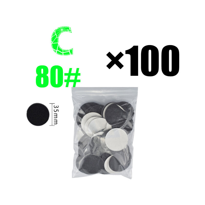 Fuienko carta abrasiva nera 100/pz Pedicure