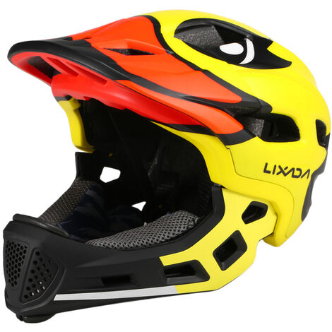 Fuienko – casque velo casque velo enfant sport pour enfants, casque moto visage complet amovible, pour cyclisme, vtt, moto, skateboard, patinage à roulettes casque velo route casque trottinette élect