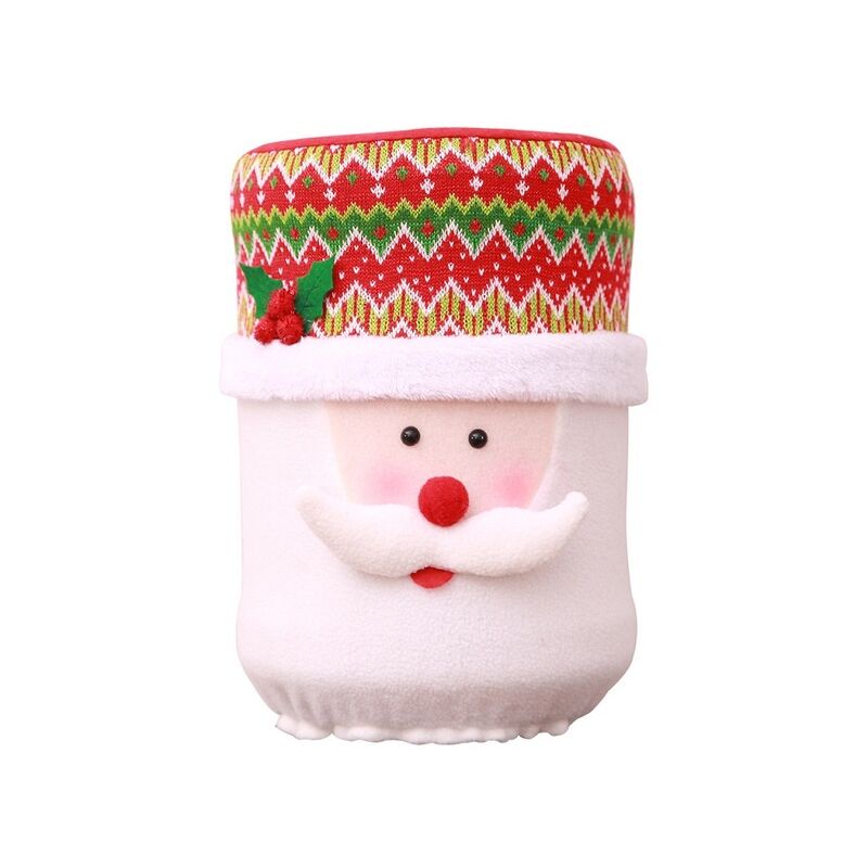 Secchio per bere cartone animato pupazzo di neve