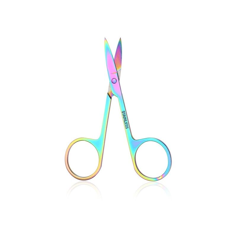 Fuienko forbici per sopracciglia colorate in