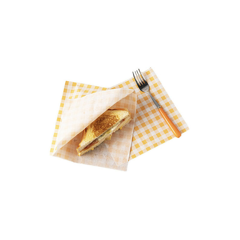 10 Pcs Sandwich Hamburger Fries Baking Oil Paper
