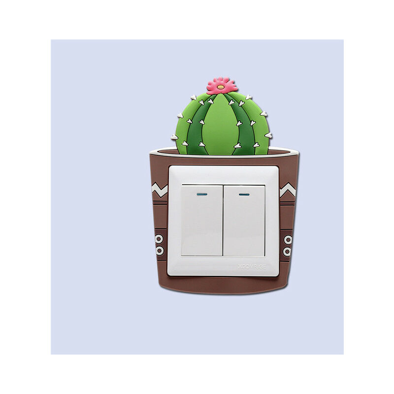 Fluorescente Sveglio del Fumetto 3D Cactus della