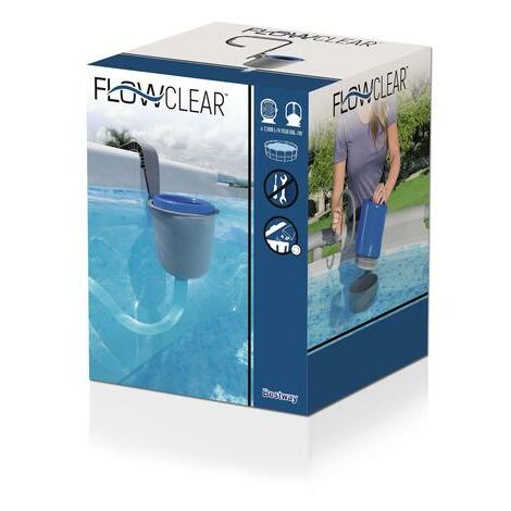 Fuienko-limpiador de flores 58233 Original, Espumador de superficie de piscina flotante, succión de hojas, desechos, bomba de drenaje de piscina, Herramientas de limpieza,Verde militar
