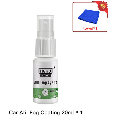 Fuienko-líquido antivaho 5, agente de pulverización de vidrio de larga duración, recubrimiento Nano que evita la niebla, visión clara para el parabrisas Interior del coche,CHINA,HGKJ-5-20