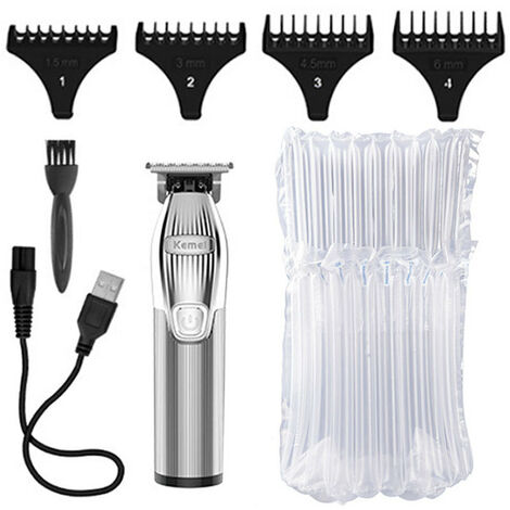 Fuienko – tondeuse à cheveux électrique sans fil pour hommes, rasoir professionnel, rechargeable, pour barbe et coupe de cheveux,bubble bag