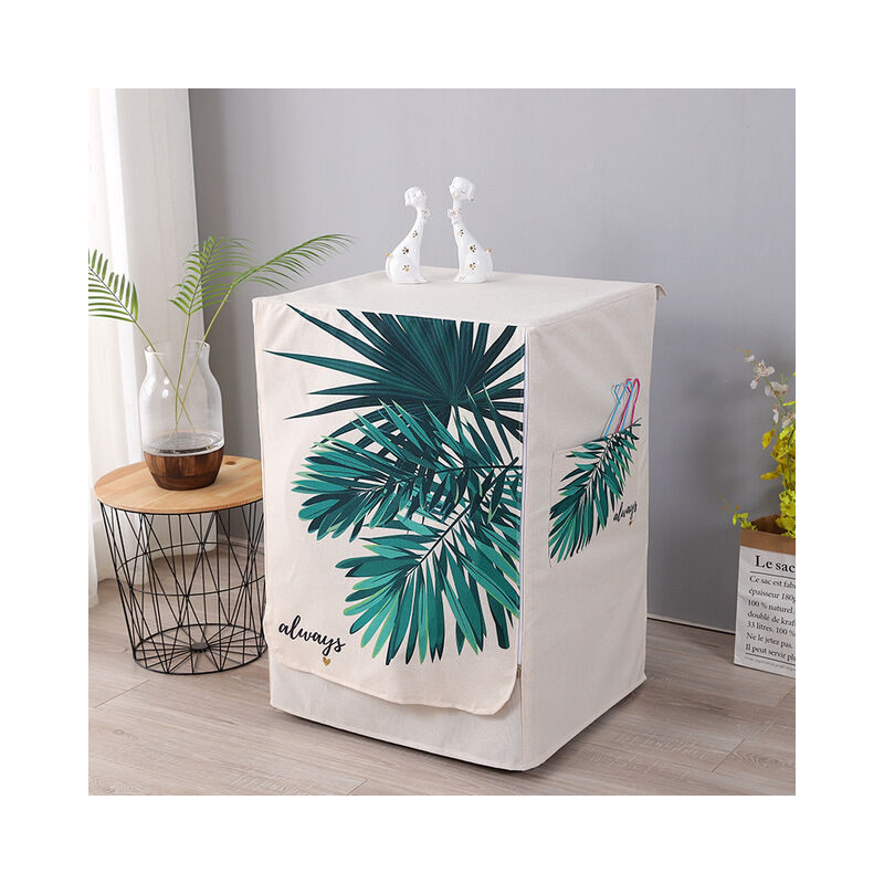 Copertura per lavatrice lino in cotone protezione