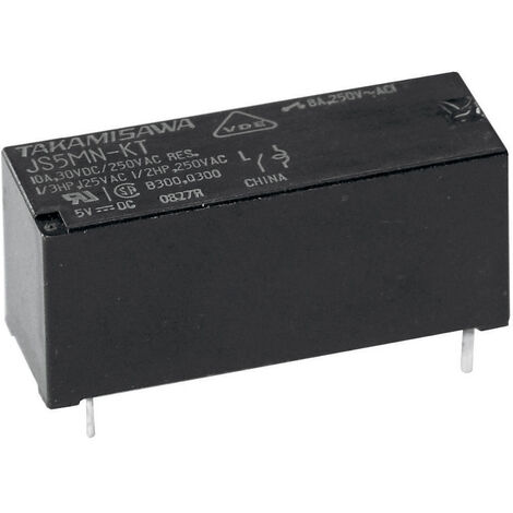 Fujitsu JS-05N-K Printrelais 5 V/DC 10 A 1 Wechsler 1 St.