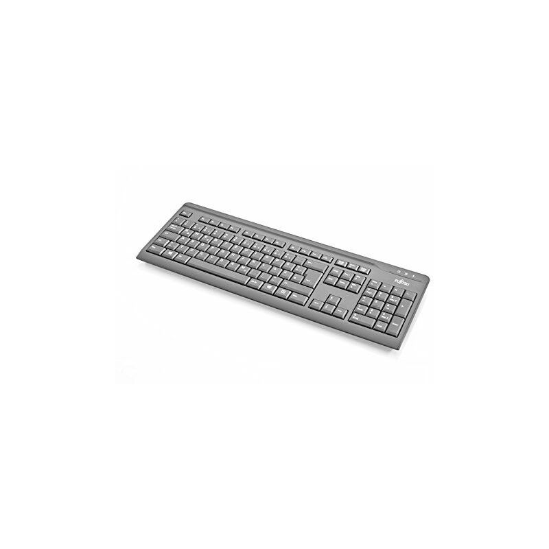 

Fujitsu KB410 teclado USB AZERTY Francés Negro