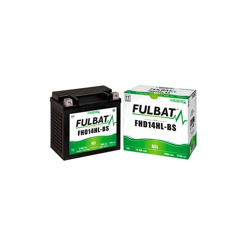 

Fulbat - Batería moto Gel FHD14HL-BS / ETX14L 12V 14Ah