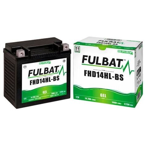 Fulbat YTX16-BS 12V 14Ah FTX16 Batteria moto/motoculture YTX16 