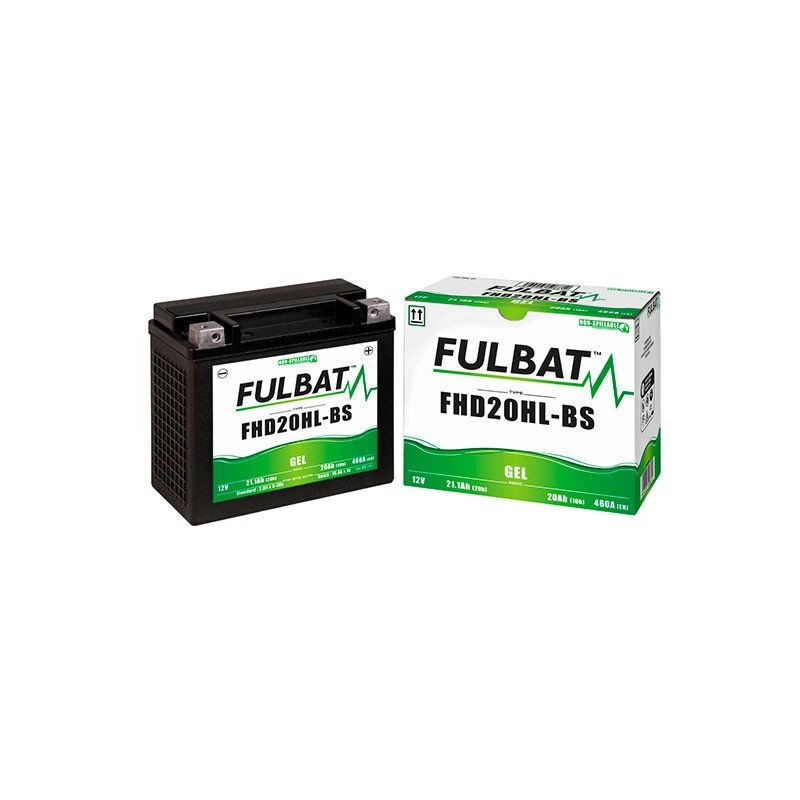 

Fulbat - Batería moto Gel FHD20HL-BS / ETX20L 12V 20Ah