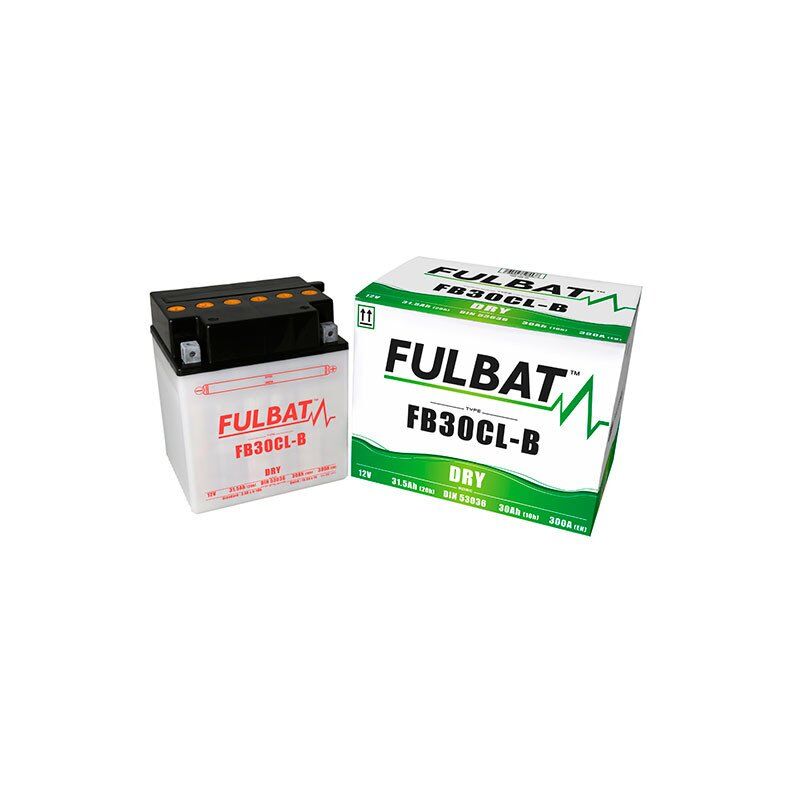 

Fulbat - Batería moto YB30CL-B / FB30CL-B 12V 30Ah