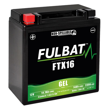 Fulbat - Batterie tondeuse YTX16 / FTX16 / YTX16-BS 12V 14Ah - 532 43 71-575324
