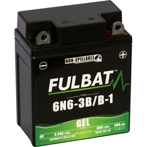 FULBAT FUL GEL Batterie - 6N6-3B / 6N6-3B-1 (Gel, wartungsfrei)