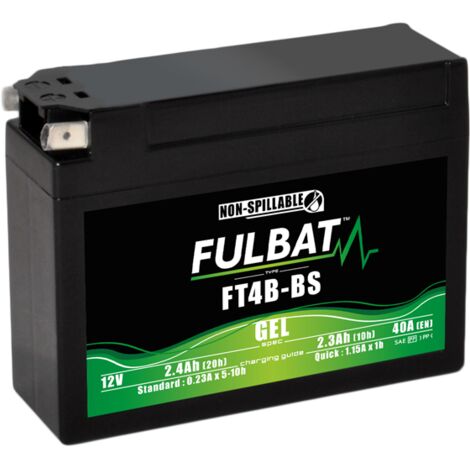 FULBAT FUL GEL Batterie - FT4B-BS / YT4B-BS (Gel, wartungsfrei)