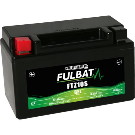FULBAT FUL GEL Batterie - FTZ10S / YTZ10S (Gel, wartungsfrei)