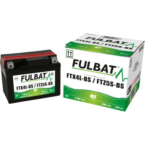 FULBAT FUL MF Batterie - FTX4L-BS / YTX4L-BS (trocken, wartungsfrei, Säure enthalten)