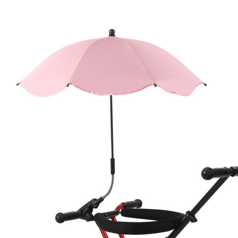 Fuleadture Stuhl-Sonnenschirm mit Klemme, Sonnenschutz für Fahrräder und Strandstühle mit Clip-Befestigung (Stuhl nicht im Lieferumfang enthalten)