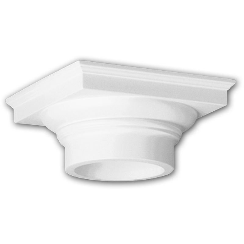 Full Column Capital 111008 Profhome Column Decorative Element Doric style white