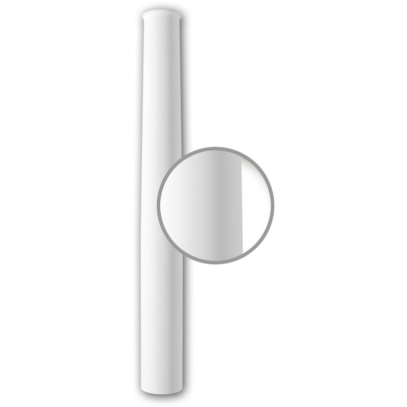 Profhome Decor - Full Column Shaft 112050 Profhome Column Decorative Element Neo-Classicism style white