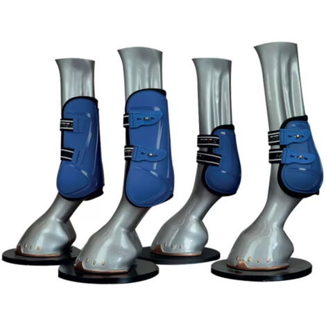 Full, Giallo: Set Paratendini e Paranocche per cavalli modello Horses Pro-Quick Soft