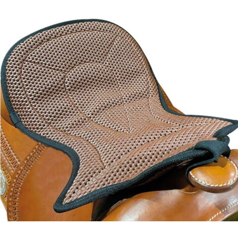 FULL, MARRONE: Copriseggio Western Perforated Neoprene