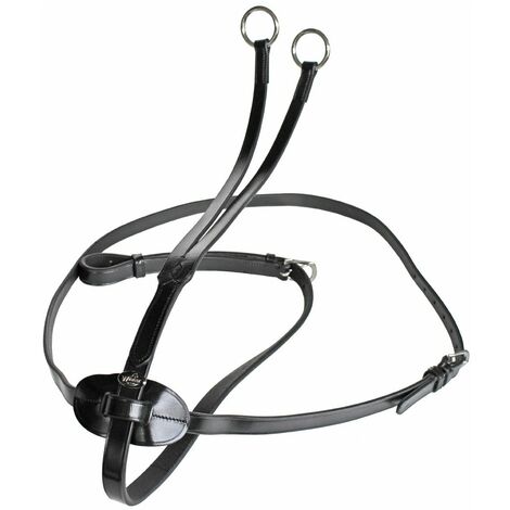 Full, Marrone: Cuir plat Collier gagnant martingale