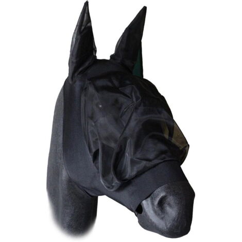 Full: Maschera antimosche da paddock in lycra con orecchie