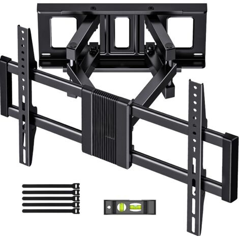 Full Motion TV Wall Mount for 37-80 Inch Tvs Swivel Extendable Tilting Max Vesa 600x400mm Up 45 Kg