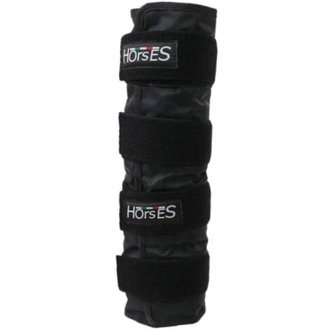 Full, Nero: Ice Boot Con Velcro e più camere di raffreddamento Horses Premium
