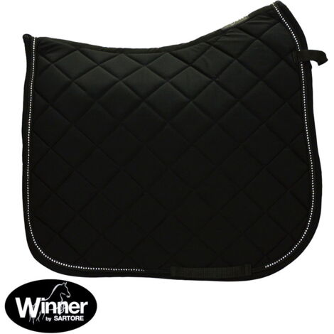 Full, Nero: Sottosella Winner da dressage con cuffia antimosche